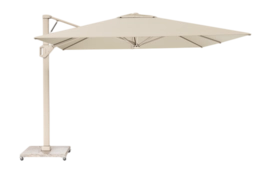 Zweefparasol Platinum Beaufort Premium Sandstone Champagne (320 x 320 cm)