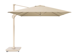 Zweefparasol Platinum Challenger T1 PremiumSandstone Champagne (400 x 300 cm)