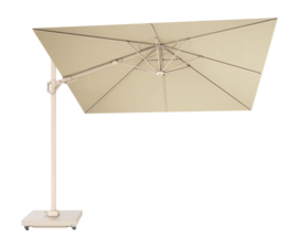 Zweefparasol Platinum Challenger T2 Premium Sandstone Champagne (300 x 300 cm)