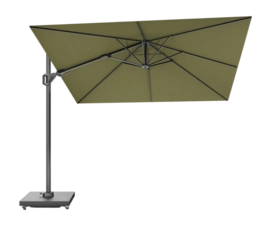 Zweefparasol Platinum Challenger T2 Premium Anthracite Lush Green (300 x 300 cm)