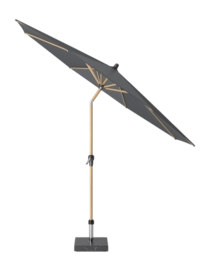 Stokparasol Platinum Riva Teak Anthracite Ø300 cm
