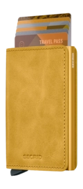 2---ORIGINAL_JPG-Vintage - Slimwallet - Yellow - Gold - Cards