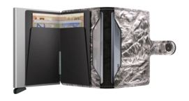 5---ORIGINAL_JPG-Crunch - Miniwallet - Silver - Silver - Open