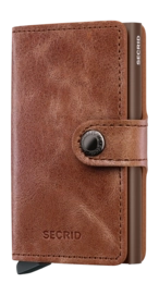 Portemonnee Secrid Miniwallet Vintage Cognac-Brown