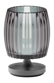 Tafellamp Stylistic Hari Waves Gun Metal M