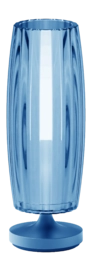 Table Lamp Stylistic Hari Waves Blue L 25
