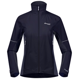 Jacke Bergans Slingsby Lite Softshell Dark Navy White Damen