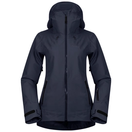 Jacke Bergans Stranda Ins Hybrid Dark Navy Dark Fog Blue Damen