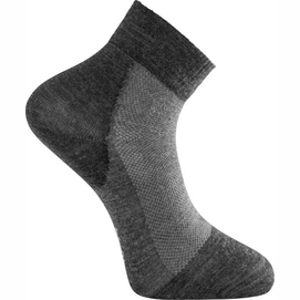 Chaussettes Woolpower Unisex Socks Skilled Short Liner Dark Grey Grey-Pointure 36 - 39