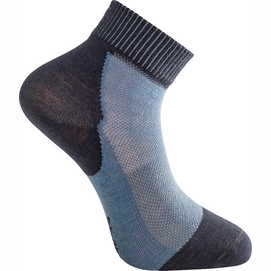 Sokken Woolpower Unisex Socks Skilled Short Liner Dark Navy Nordicblue