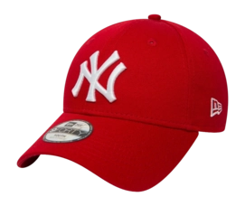 Cap New Era Kids League Essential 9FORTY New York Yankees Red White - Child