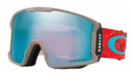 Ski Goggles Oakley Line Miner Arctic Fracture Red Sea Prizm Sapphire