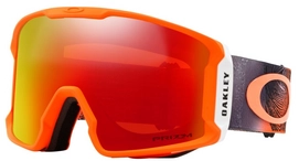 Ski Goggles Oakley Line Miner Mystic Flow Neon Orange Prizm Torch