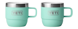 Tasse à Expresso Yeti Espresso Mug Seafoam 6 Oz (177 ml) (Lot de 2)