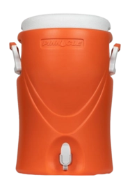 Distributeur de Boisson Steamy Platino 5 Gallon Orange
