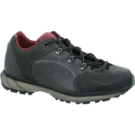 Chaussures De Randonnée Hanwag Tsoma Low Lady Asphalt Dark Garnet