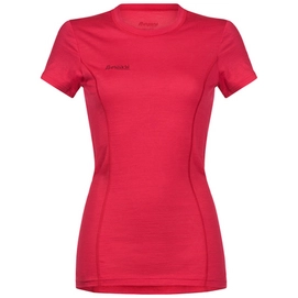 Ondershirt Bergans Women Soleie Lady Tee Strawberry Red