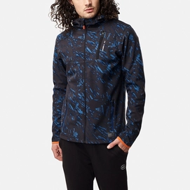 Jas O'Neill Men Coast Softshell Blue AOP