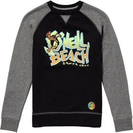 Pull-over O'Neill Boys Laid Back Sweatshirt Black Out