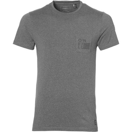 T-Shirt O'Neill Jacks Base Hybrid Dark Grey Melee Herren