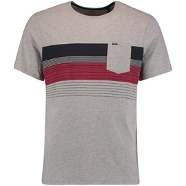 Tshirt O'Neill Men Stripe Filler Silver Melee