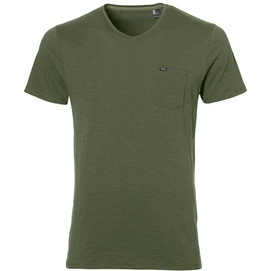 Tshirt O'Neill Men Jacks Base V-Neck Bronze Green