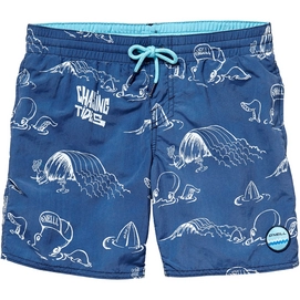 Board Shorts O'Neill Boys Thirst To Surf Blue White