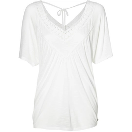 T-Shirt O'Neill Lace Detail Super White Damen
