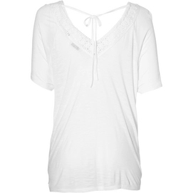 T-Shirt O'Neill Women Lace Detail Super White