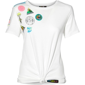 T-Shirt O'Neill Re-Issue Super White Option B Damen