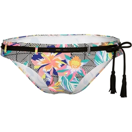 Bas de Bikini O'Neill Women Hip Fit Belted Black Graphic Small Pink
