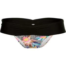 Bikinibroekje O'Neill Women Print Miami Black Graphic Small Pink