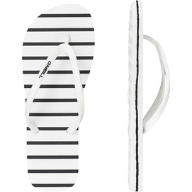Slippers O'Neill Women Tropadelic Print Flip Flops White Black