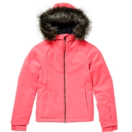 Ski Jacket O'Neill Girls Curve Neon Tangerine Pink