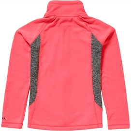 Vest O'Neill Girls Slope Full Zip Fleece Neon Tangerine Pink