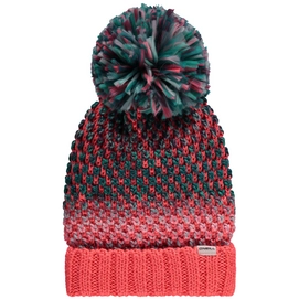 Beanie O'Neill Women Crescent Wool Mix Neon Tangerine Pink