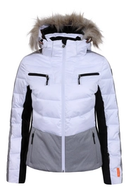 Ski Jacket Icepeak Women Cathy Optic White