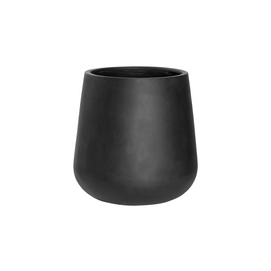Bloempot Pottery Pots Natural Pax M Black 44 x 46 cm