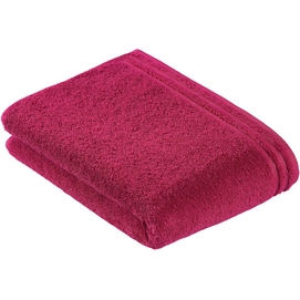 Bath Towels Vossen Calypso Feeling Cranberry (set of 2) (67 x 140 cm)