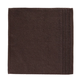 Face Towel Vossen Dreams Dark Brown (set of 6)