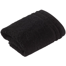 Face Towel Vossen Calypso Feeling Black (set of 6)