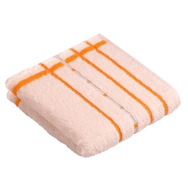 Hand Towel Vossen Quadrati Ivory Melon (set of 3) (50 x 100 cm)