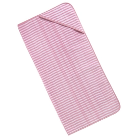 Baby Bath Towels Vossen Baby Stripe Pearly Pink (set of 3) (100 x 100 cm)