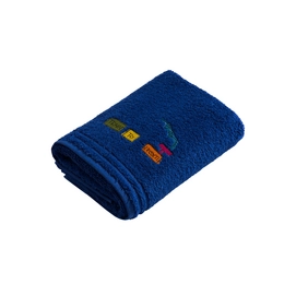 Serviette de toilette Vossen Kids Train Reflex Blue (set de 3) (30 x 50 cm)