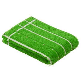Bath Towel Vossen Quadrati Meadow Green White (set of 2) (67 x 140 cm)