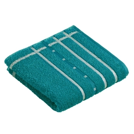 Hand Towel Vossen Quadrati Lagoon White (set of 3) (50 x 100 cm)