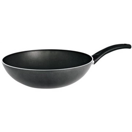 Wokpan Fissler Thermovision Plus 28 cm Zwart