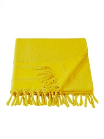 Hamamdoek De Witte Lietaer Fjara Yellow (100 x 180 cm)