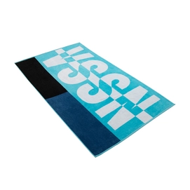 Strandlaken Vossen Blocks Turquoise