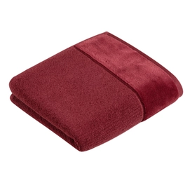 Hand Towel Vossen Pure Red Rock (60 x 110 cm) (Set of 3)